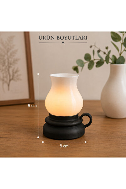 Dezora Home Dekoratif LED Mumluk – Tealight Mum Hediyeli, Modern Masa ve Raf ...