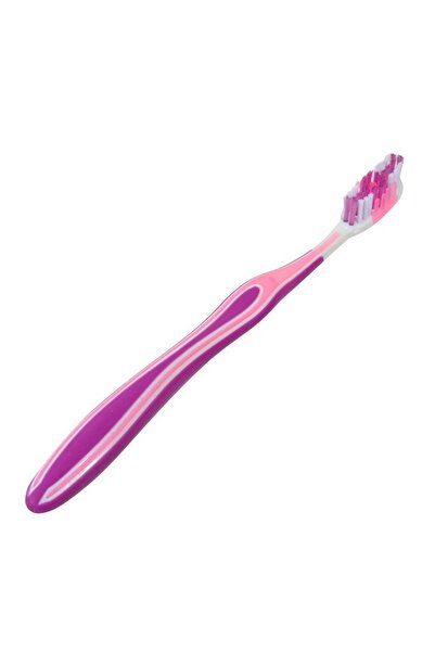 Jumbo Periuță de dinți pentru adulți, duritate moale, mâner ergonomic și igie...