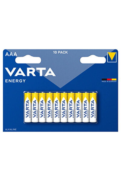 Varta Αλκαλικές Μπαταρίες AAA 1.5V 10τμχ