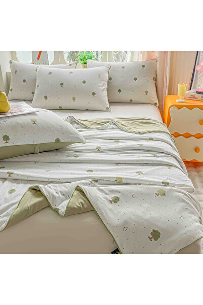 JOJO HOME Pilota premium subtire de vara racoroasa, rece la atingere, 200x230...