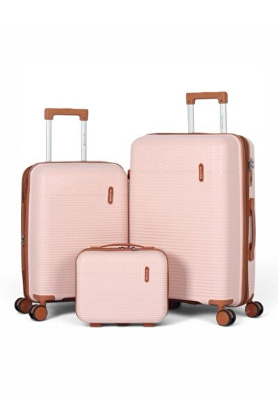AVIATOR Aviator Shatter-Proof 3 Piece Luggage Set in 24-20-12 Inch Sizes - Av...