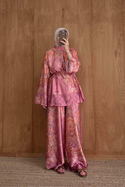 Melike Tatar Desenli Takım 3-4525