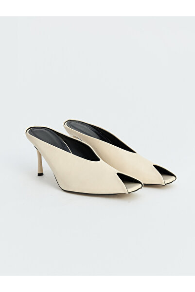 LC Waikiki Peak New Season Leather Look Women's High Heel Shoes