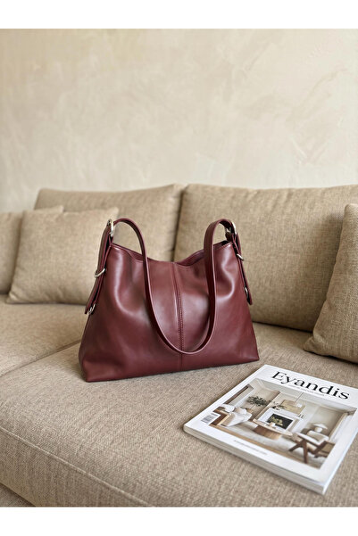 eyandis Women's Large Volume Italian Style Zippered Lined Daily Use Hand and ...