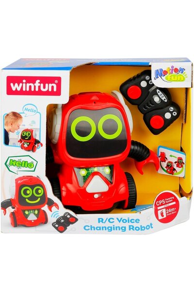 WINFUN Εκπαιδευτικό Τηλεκατευθυνόμενο Ρομπότ με Αλλαγή Φωνής (1149-NL)