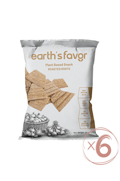 Earth's Favor Soğan ve Sarımsaklı - Bitki Bazlı Proteinli Atıştırmalık 50 Gr ...