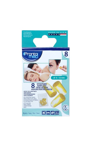 OEM Dopuri pentru urechi, set confortabil pentru somn și călătorii 8buc