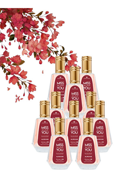 ALREHAB 10 Pieces Miss You Perfume 50ML