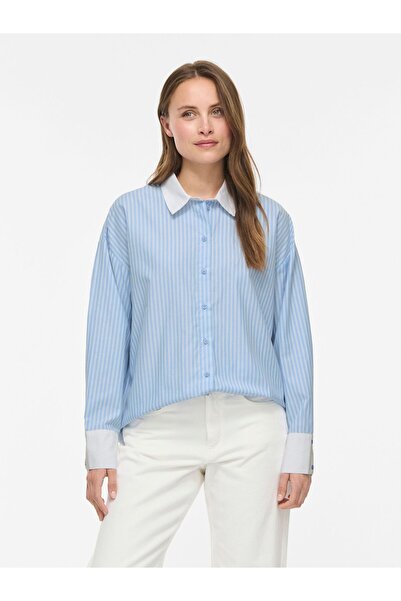 VILA Langarmhemd VIELIRA Oversized