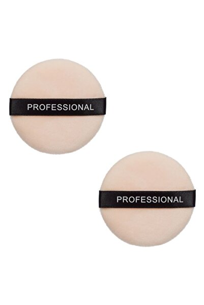 Beauty Set 2 bureteți pentru pudră, bej, model Professional – fixare uniformă...
