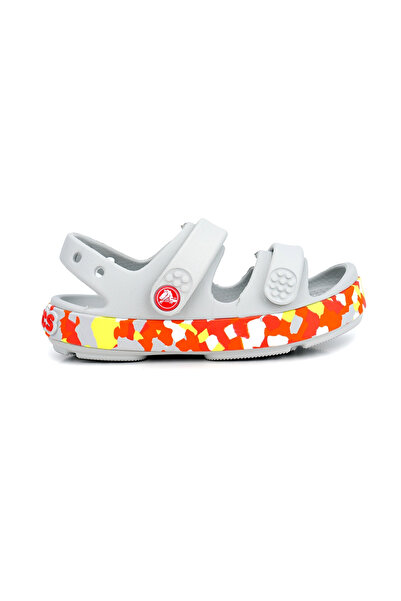 Crocs Crocband Glow Confetti Band 212528-1X8 Children's Slippers Gray Juststep