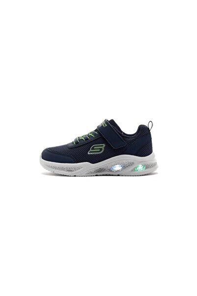 SKECHERS 401675N S-Lights:Meteor-Lights Sneakers Navy Blue-Green Juststep
