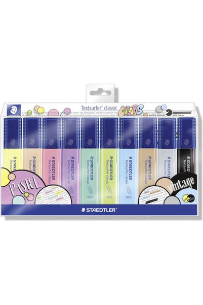 Staedtler 364 Φωσφοριζέρ Κλασικά Χρώματα