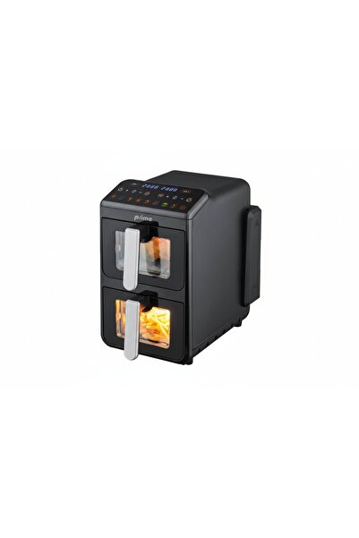 Prime Dual Air Fryer 10L Healthy Quick Cooking with 2 Independent Chambers