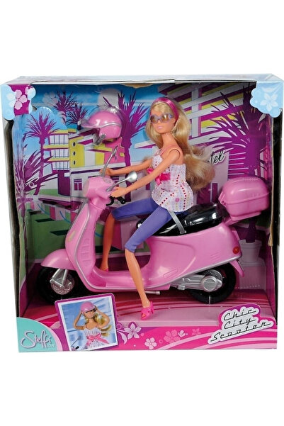 Simba Steffi Love: Vehicul de păpușă tip scuter urban șic pentru 3+ ani