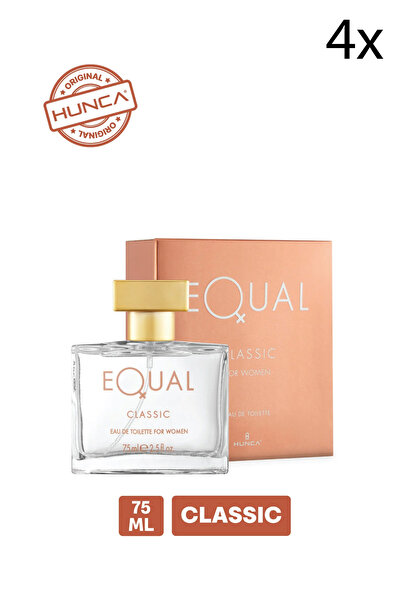 Equal Classic EDT Kadın Parfüm-75 Ml 4 Adet