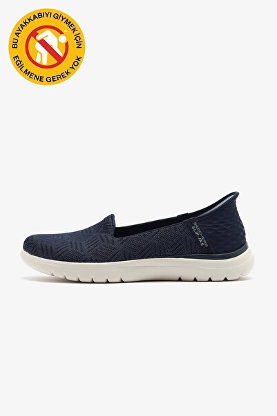 SKECHERS حذاء On The Go Flex للسيدات 138182 NVW باللون الأزرق الداكن من Juststep