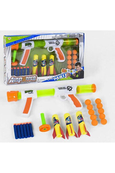 MAKSIK Set de arme cu săgeți din spumă, bile și gloanțe 777-711a