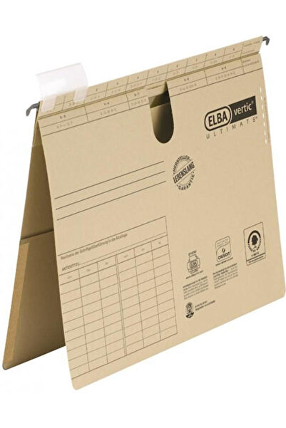 ELBA Clipboard cu clemă pentru hârtie A4 Maro 1 buc.