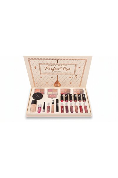 FANCY BEAUTY Perfect Top Make up Kit in Deluxe Cream Case