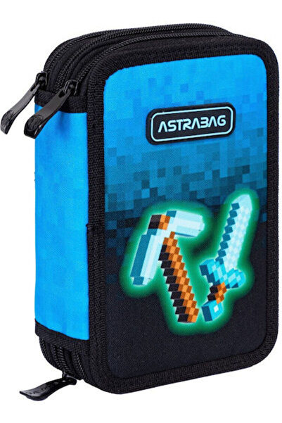 Astra Penar Triplu Jumbo Albastru Pixel Sabie Sapă Echipament Ac31 Astrabag