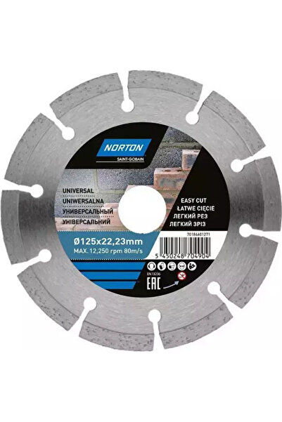 Norton Disc de tăiere pentru materiale de construcții, diametru 230mm, 1 bucată