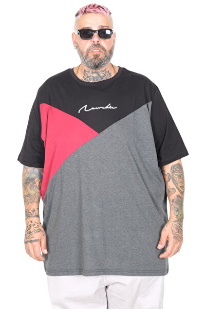 ModeXL Μπλουζάκι Mode XL Μεγάλου Μεγέθους Bis New Bıe 26127 ΜΑΥΡΟ