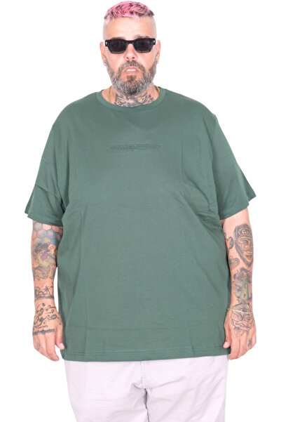 ModeXL Mode XL Large Size T-Shirt Bıs Some How 26121 Nefti̇