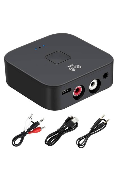 AUTONAV Adaptor Audio la Wireless Bluetooth 5.0, Raza Semnal 10 Metri, T8111