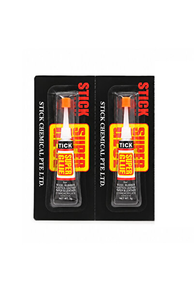 Generic Tick Super Glue 3g – 2 PCS Quick-Dry Multipurpose Adhesive for Wood, ...