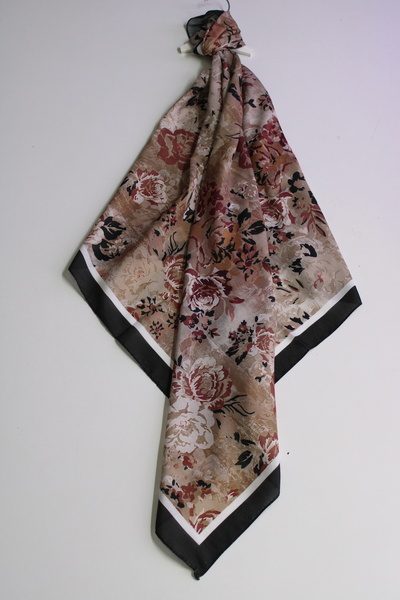 OttomanSilk Cotton Patterned Soft Scarf