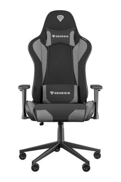 Genesis Nitro 440 G2 Υφασμάτινη Καρέκλα Gaming με Ρυθμιζόμενα Μπράτσα Σε Γκρι...