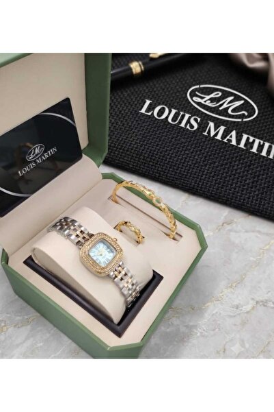 louis martin Women's Set: Watch, Bracelet, and Ring by Louis Martin