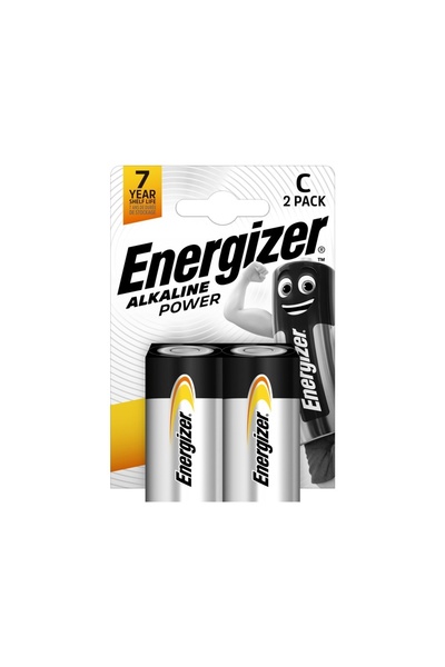 OEM Set 2 baterii, C, LR14, 1.5V, Energizer Alkaline
