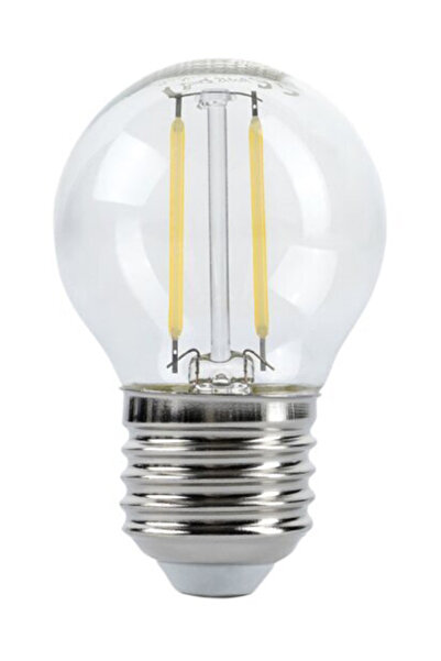 OPTONICA LED λάμπα G45 1866, Filament, 2W, 2700K, 200lm, E27