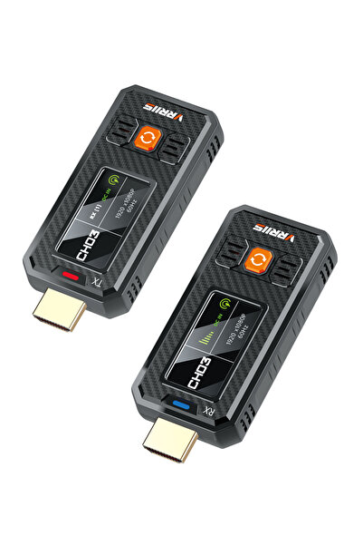 VRRIIS HDMI σύστημα ασύρματης μετάδοσης βίντεο WL087 Mini, 1080p, 2.4/5GHz, έ...