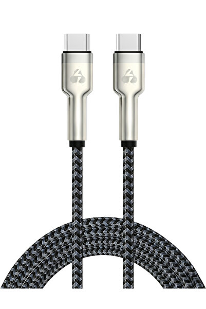 POWERTECH καλώδιο USB-C PTR-0198, PD 60W, 480Mbps, 1m, μαύρο