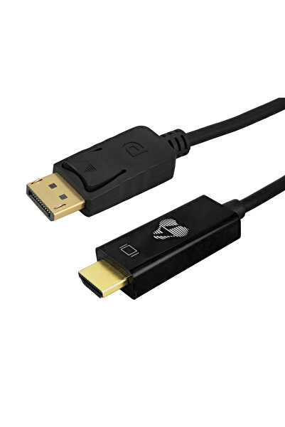 POWERTECH καλώδιο DisplayPort σε HDMI CAB-H189, 4K/60Hz, 21.6 Gbps, 3m, μαύρο