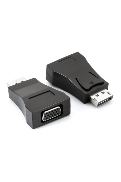 POWERTECH αντάπτορας DisplayPort σε VGA PTH-100, 1080p/60Hz, μαύρος