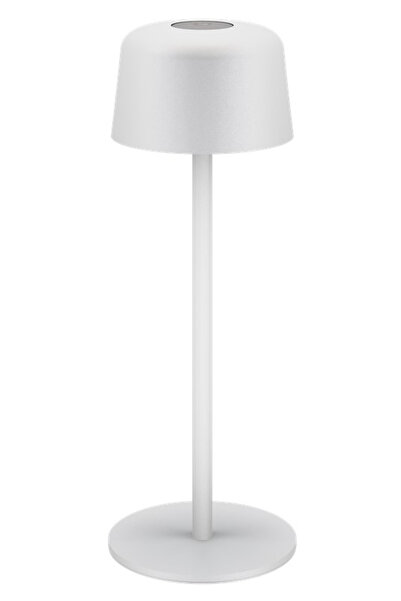 goobay επιτραπέζιο φωτιστικό 77676, 3000K, dimmable, επαναφορτιζόμενο, λευκό