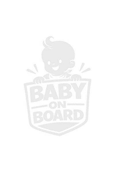 OEM Autocolant decorativ auto  "ARTHUR ON BOARD ", M4, 10cm, Alb
