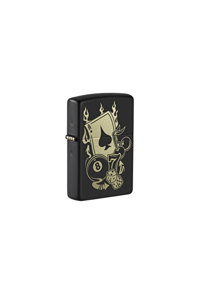 Zippo Αντιανεμικός Αναπτήρας με Σχέδιο Τζόγου - 49257