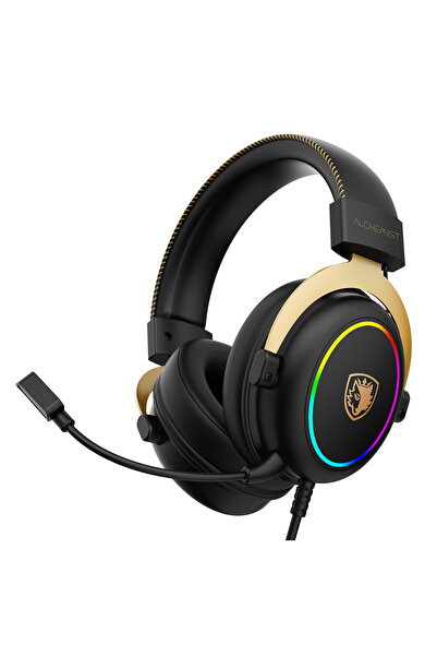 Sades Ακουστικά gaming Alchemist, Σύνδεση USB, 50mm, Ήχος surround V7.1, ENC,...