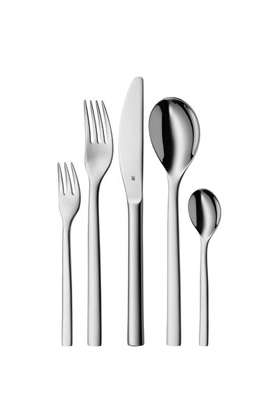 WMF Set 60 tacamuri Atria, Cromargan, Otel inoxidabil, Argintiu