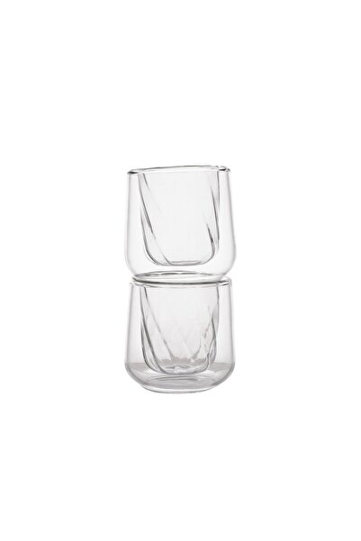 La Cafetiere Set pahare cortado La Cafetiere, 135 ml, sticla borosilicata, re...