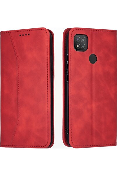 Bodycell Θήκη - Πορτοφόλι Xiaomi Redmi 9C - Red