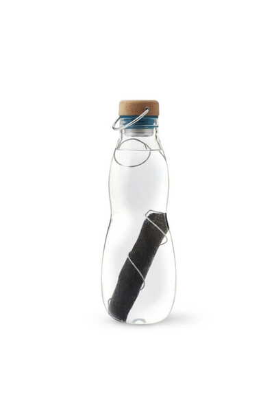 Black Blum Sticla de apa cu filtru Binchotan, black blum, 650ml, 9x25.3cm
