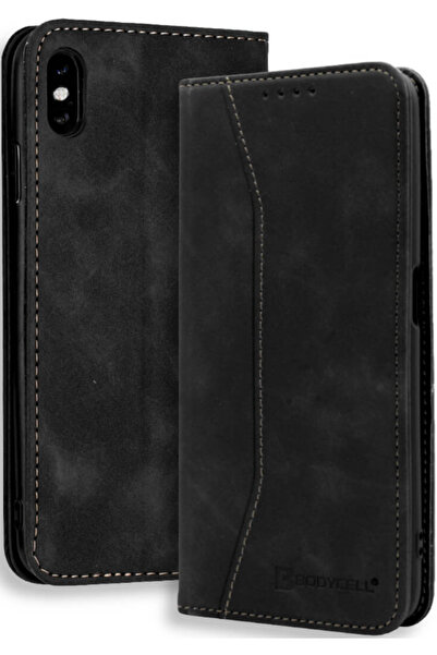Bodycell Θήκη - Πορτοφόλι Apple iPhone X / XS - Black
