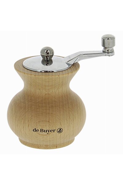 De Buyer Rasnita condimente, de Buyer, Lemn, 18 cm, Maro inchis