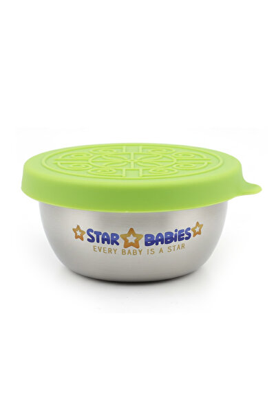 STAR BABiES - 304 Stainless Steel Leakproof Salad Dressing Container with Lid...